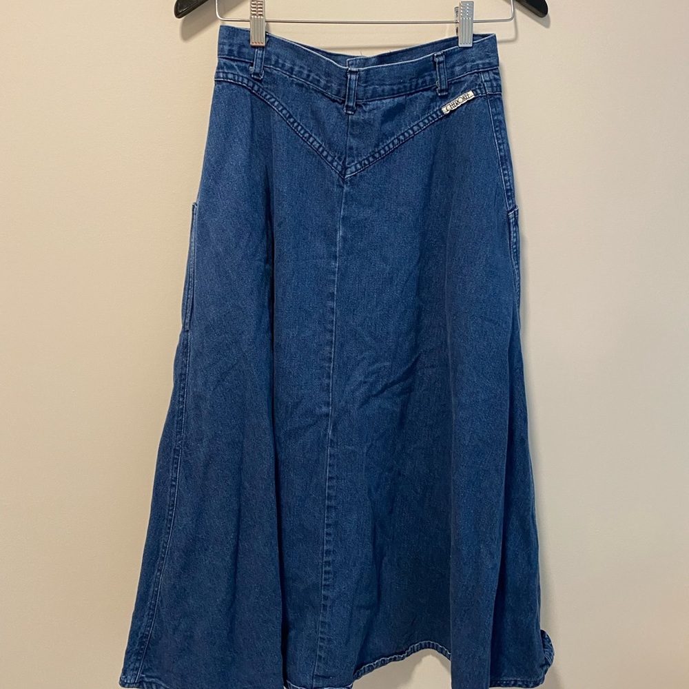 Vintage Cherokee denim skirt